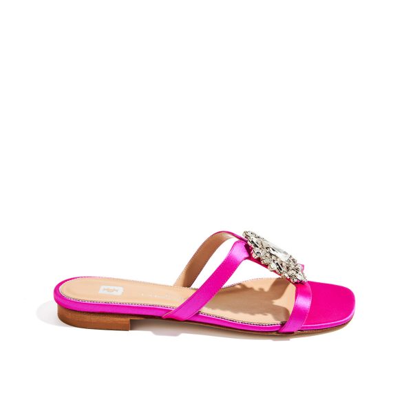 Ingrid Incisa di Camerana CHLOE FUCHSIA SATIN 1